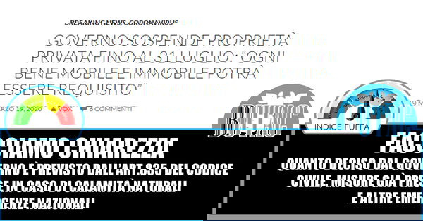 VoxNews, il governo e la proprietà privata