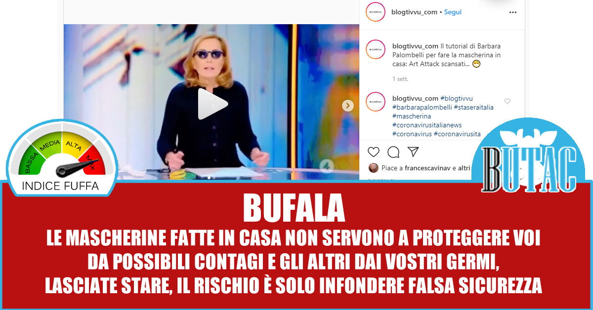 Barbara Palombelli e le mascherine fatte in casa article-post