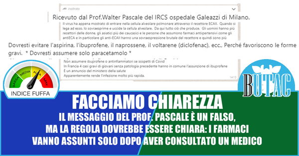 Il professor Pascale e gli antinfiammatori