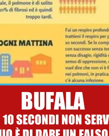 Semplice autocontrollo – BUFALA