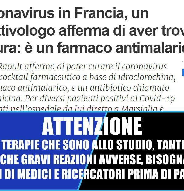 Scienza e giornalismo – CoVid-19 article-post