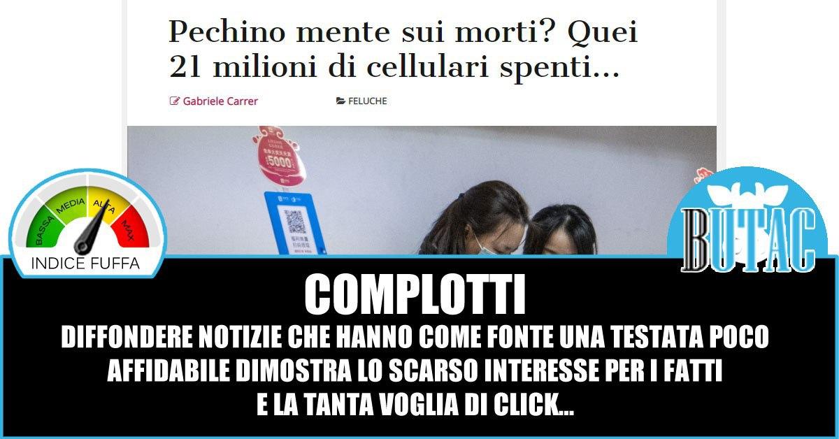 Il coronavirus e i cellulari spenti in Cina article-post