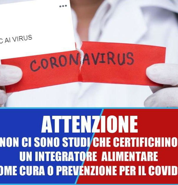 Integratori alimentari per prevenire e curare COVID-19? article-post