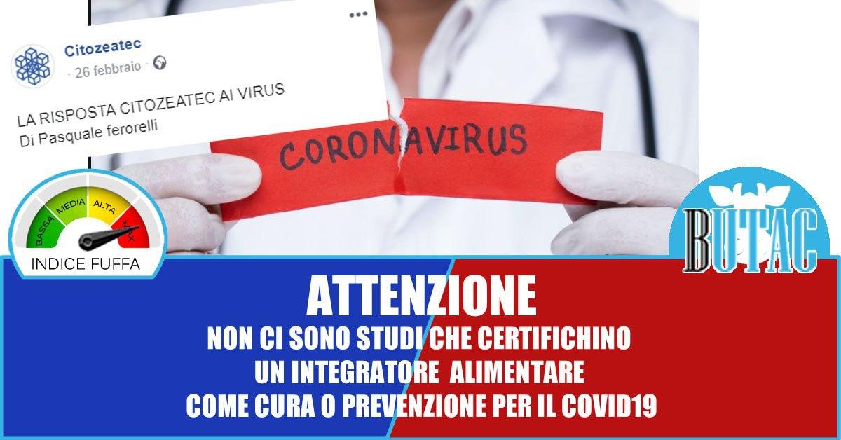 Integratori alimentari per prevenire e curare COVID-19? article-post