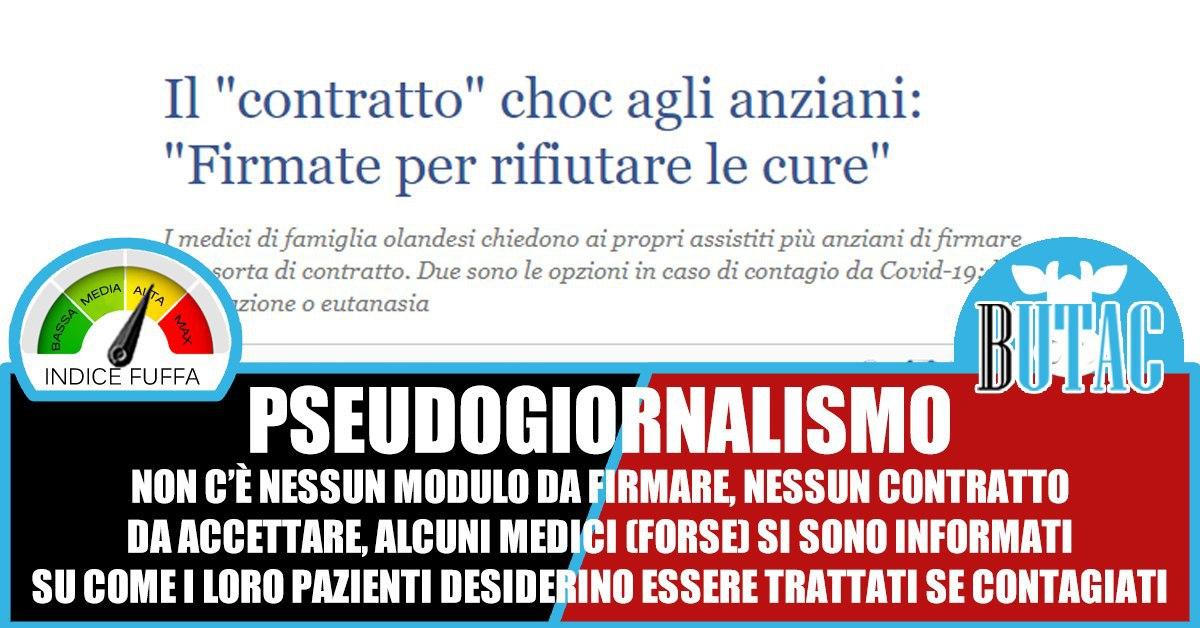 Coronavirus, Olanda, anziani e pseudogiornalismo article-post