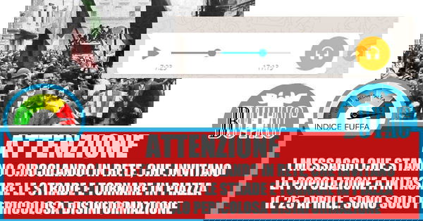 Ciao Luca… pronti per il 25 aprile?