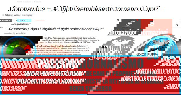 Il giornalismo locale e le rettifiche