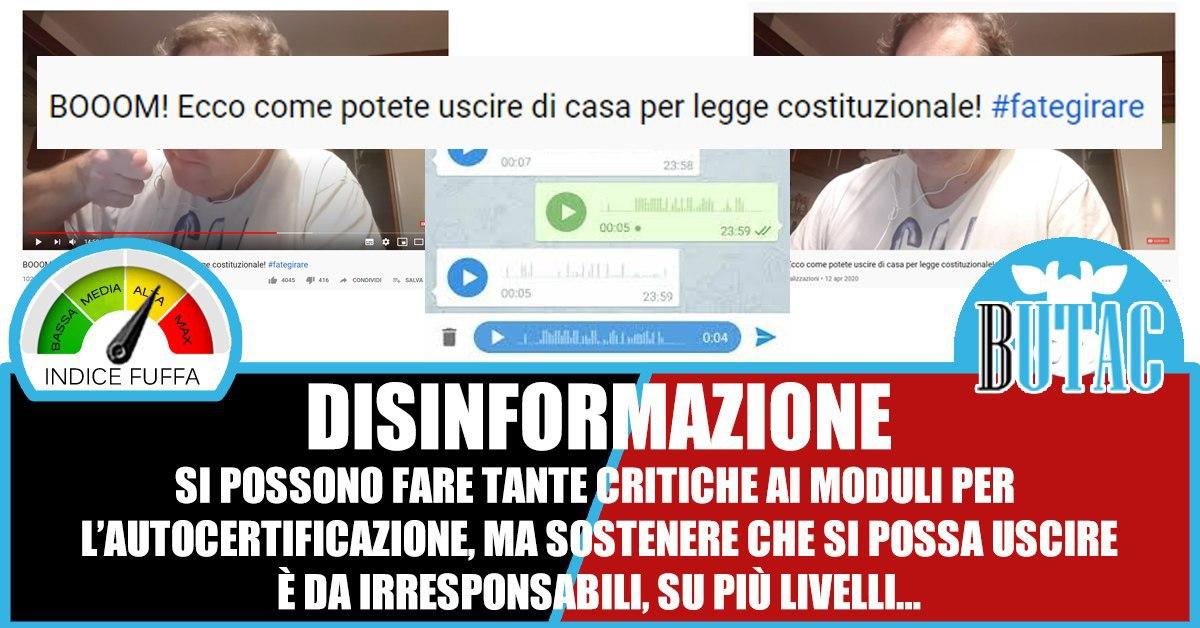Autocertificazione illegale? article-post