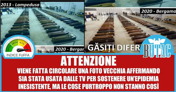 Bare a Bergamo e finta pandemia