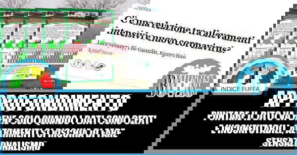 Report e l’Internazionale: COVID-19 colpa degli allevamenti intensivi?