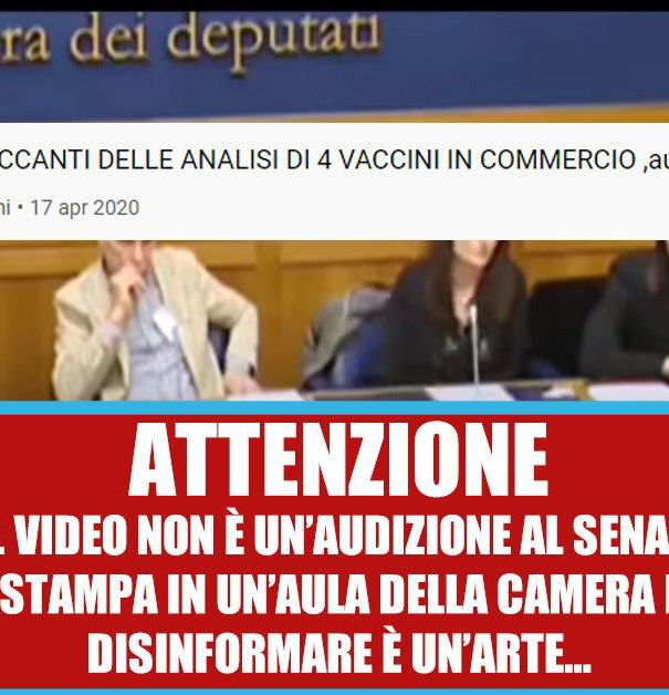 Le conferenze alla Camera – Vaccini e disinformazione article-post