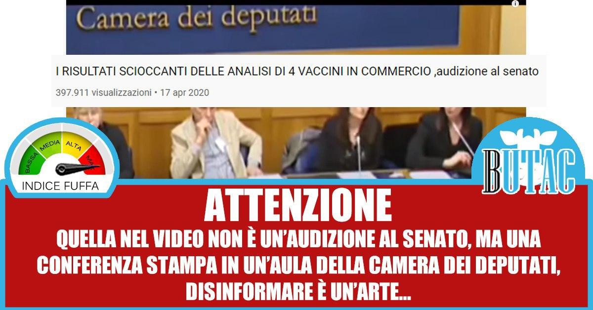 Le conferenze alla Camera – Vaccini e disinformazione article-post