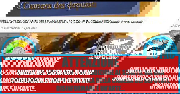 Le conferenze alla Camera – Vaccini e disinformazione