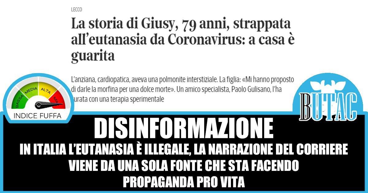 Eutanasia da coronavirus… article-post