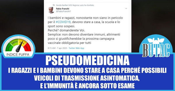 Fabio Franchi, Davide Barillari il coronavirus e i vaccini