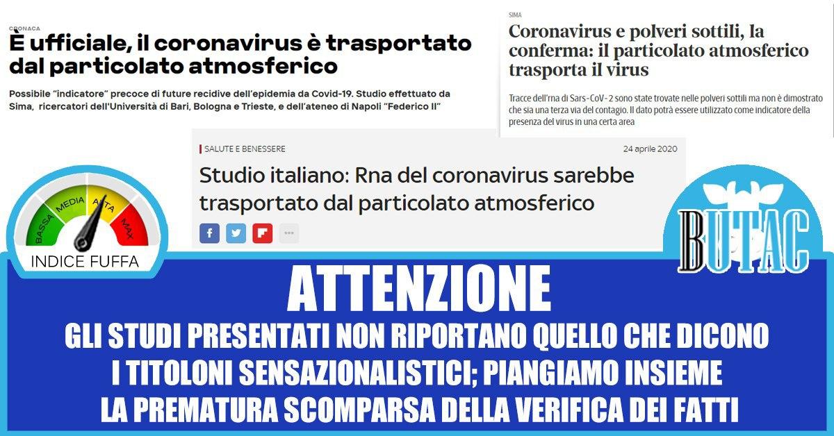 Inquinamento e coronavirus article-post