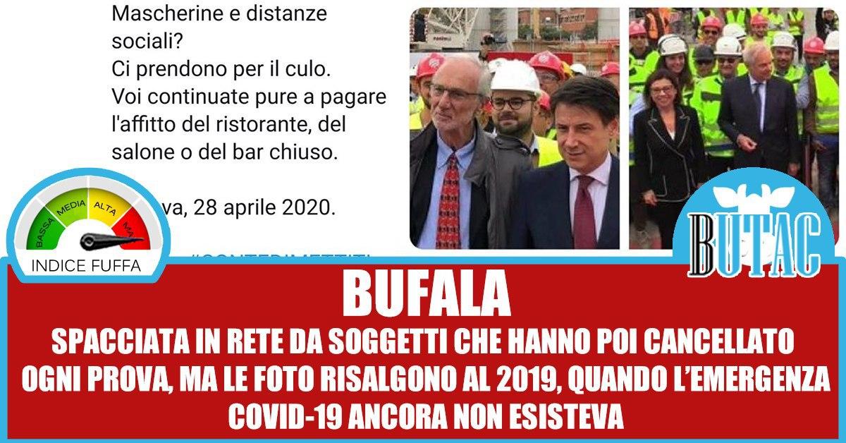 Ponte Morandi, mascherine e smentite article-post