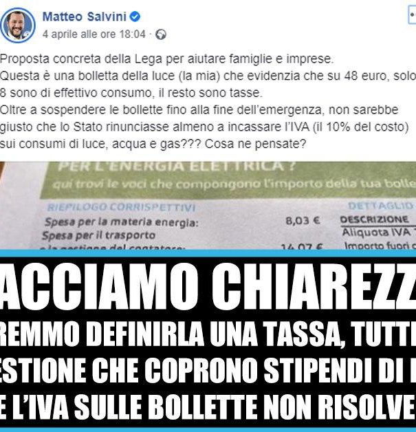 La proposta della Lega sulle bollette article-post