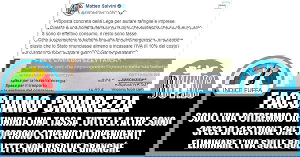 La proposta della Lega sulle bollette