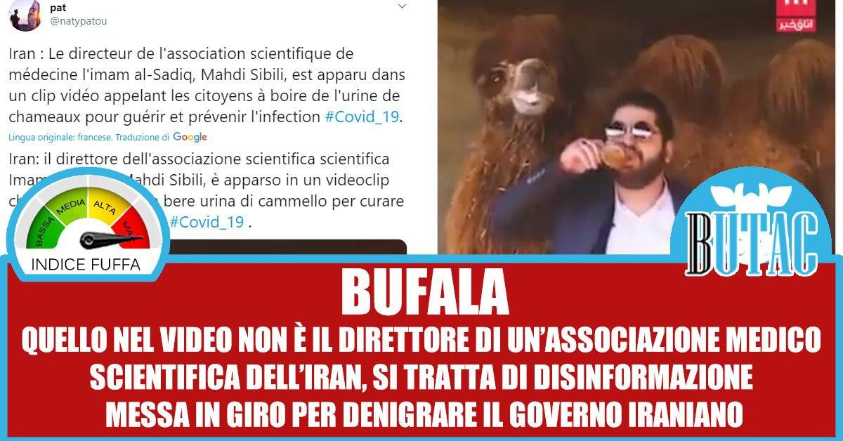Il direttore scientifico dell’Iran e l’urina dei cammelli article-post