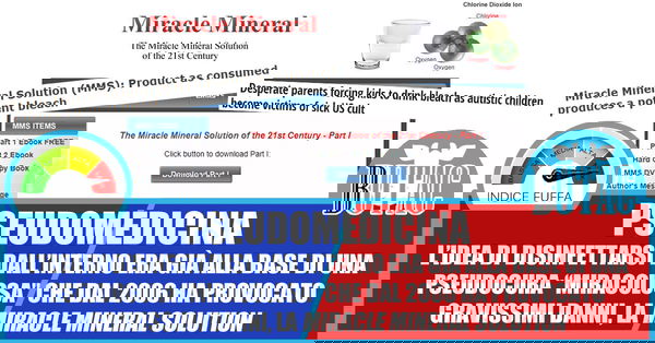 Bleachgate – Pseudocure pericolose