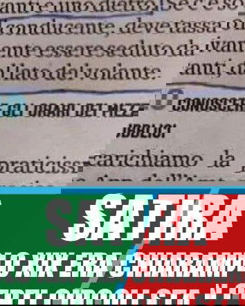 Se c’è solo il conducente…