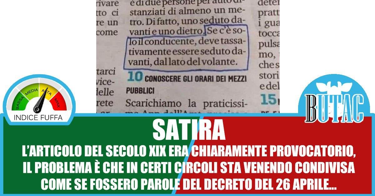 Se c’è solo il conducente… article-post