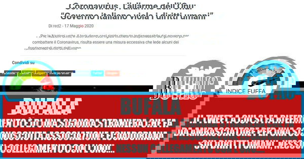 L’ONU e la situazione Italia