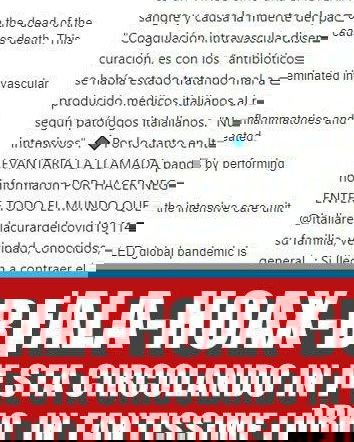 ITALY HAS FOUND THE CURE