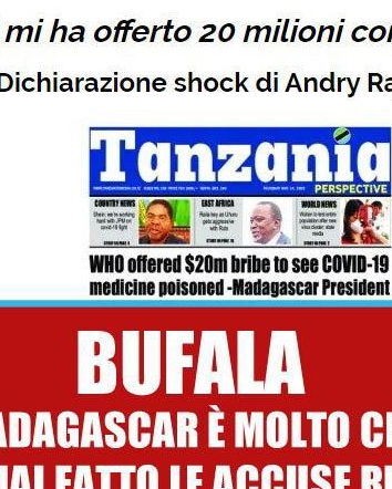 Il presidente del Madagascar e le mazzette dell’OMS