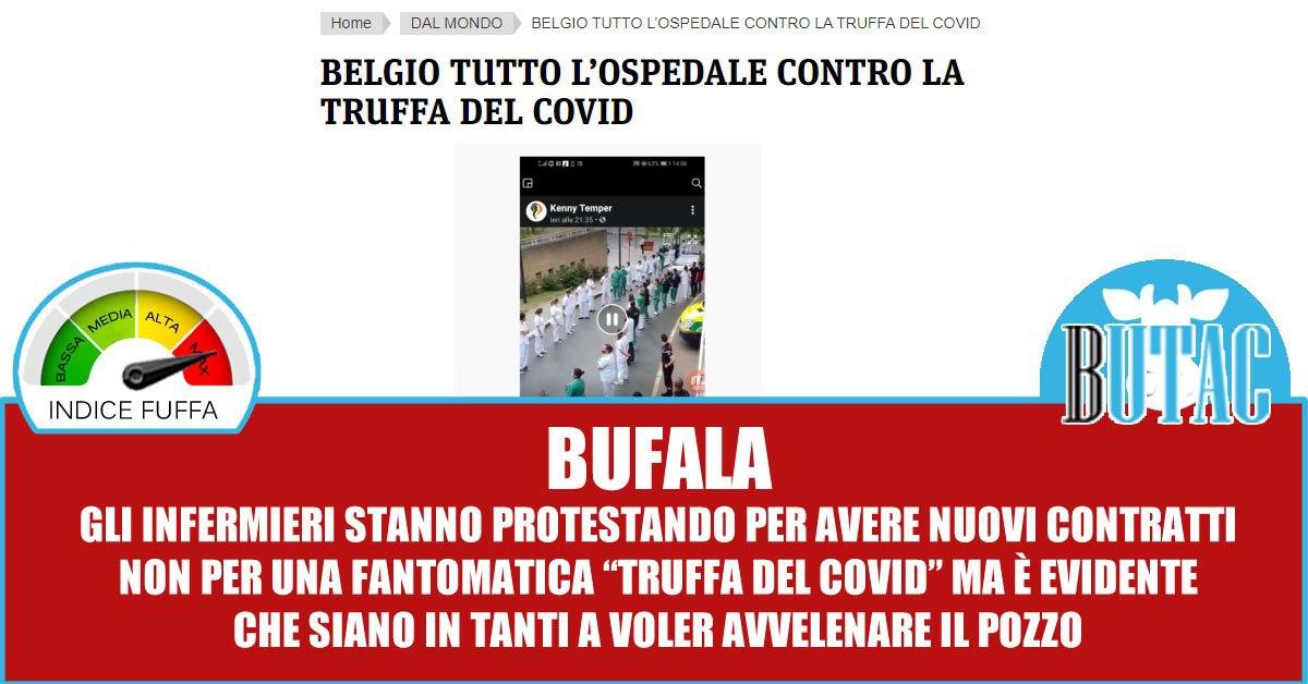 Infermieri a Bruxelles contro la truffa COVID-19? article-post