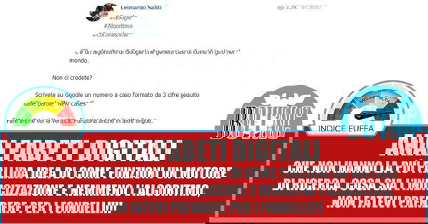 L’algoritmo che crea casi di Covid