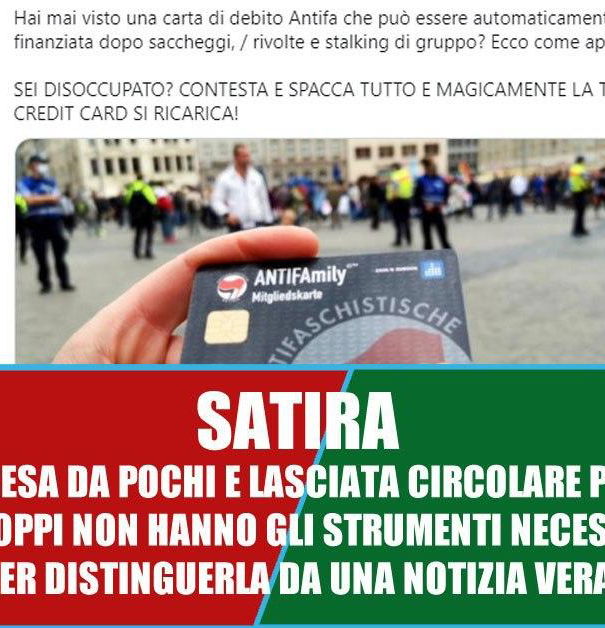 Quando la satira non viene compresa – ANTIFAmily card article-post