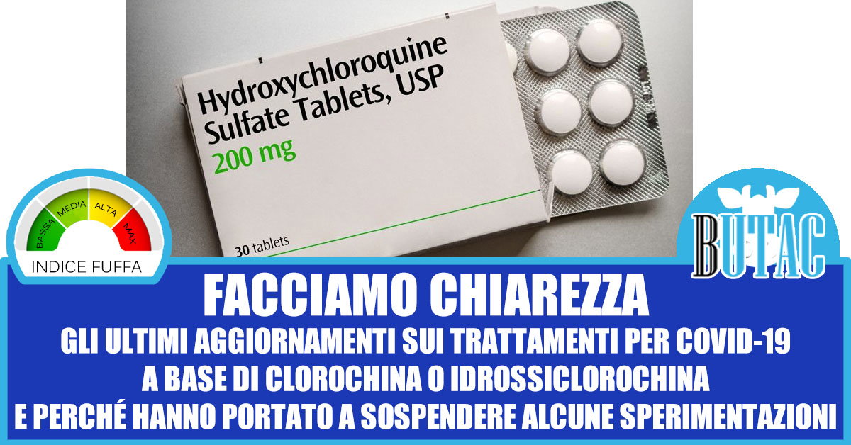 Clorochina, idrossiclorochina e information disorder article-post