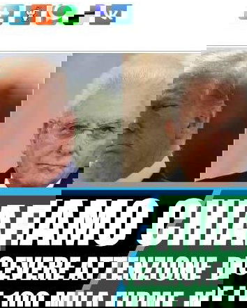 Italia chiama Trump risponde