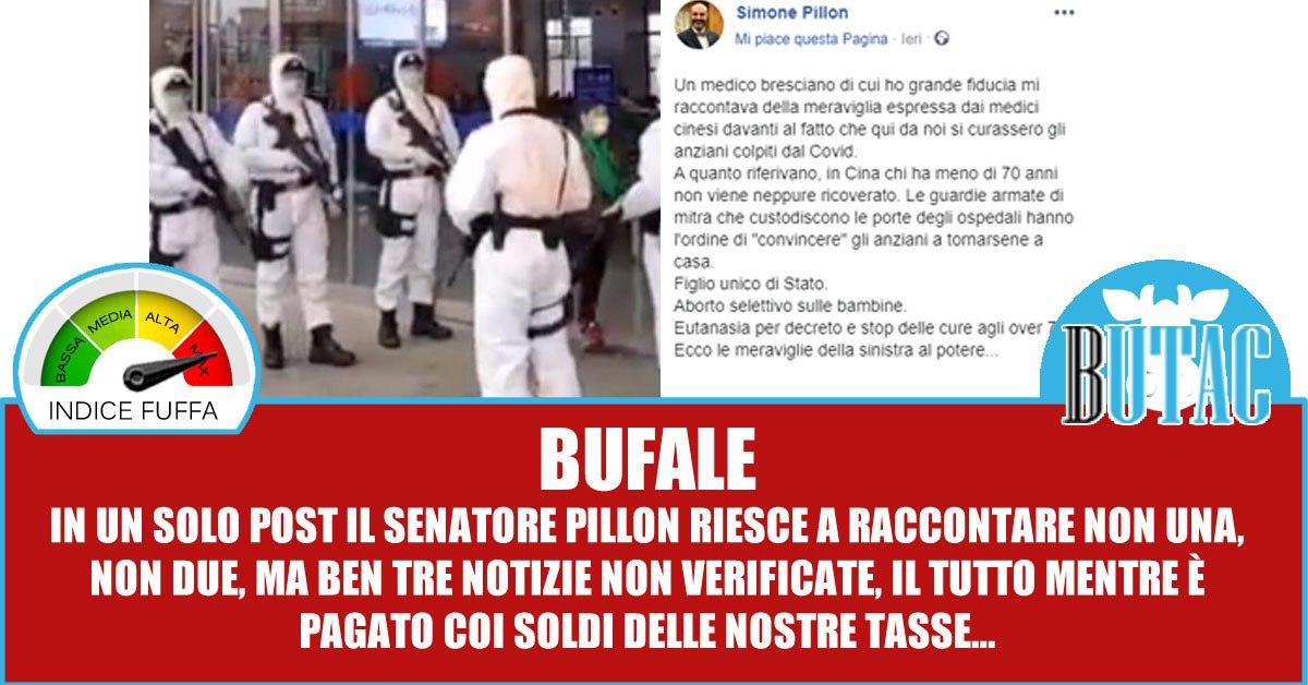 Pillon e le balle sulla Cina… article-post