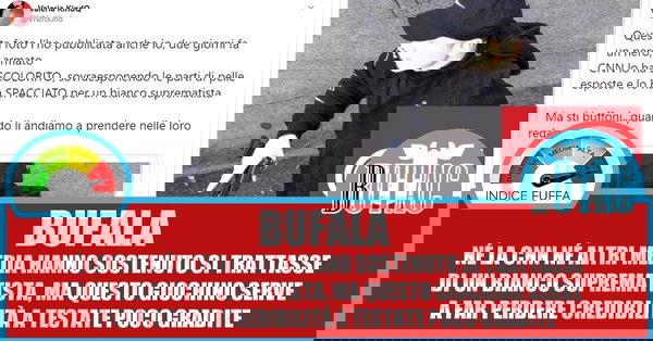 Il bianco suprematista che è nero