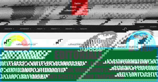 Fonti anonime svizzere, perché?