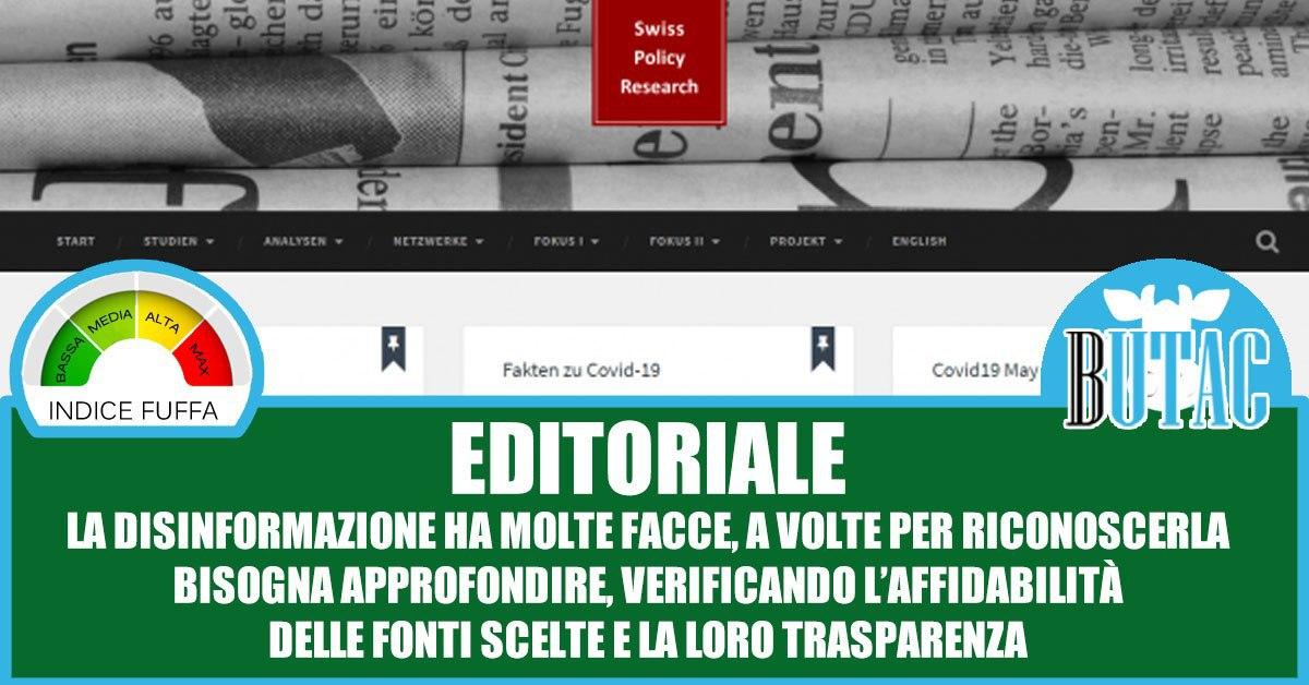 Fonti anonime svizzere, perché? article-post