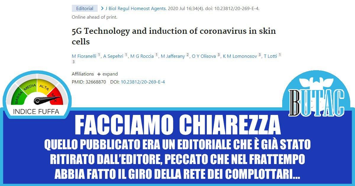 5G, COVID-19, editoriali e peer review article-post