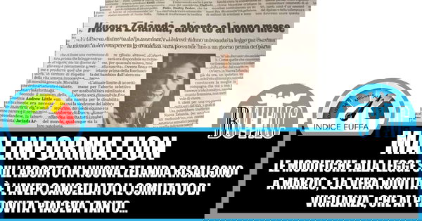 Nuova Zelanda, giornalisti e aborto