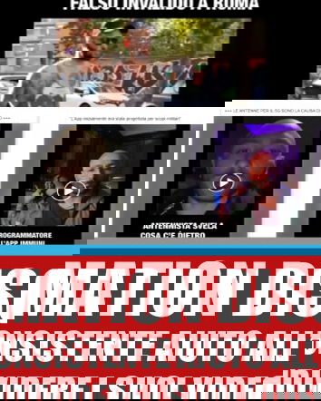 I danni dell’Information Disorder – Saolini falso invalido