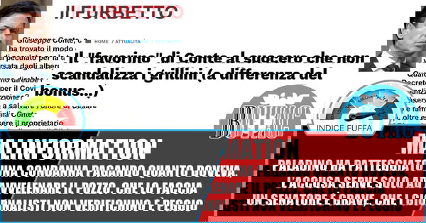 La macchina del fango – Giuseppe Conte e Cesare Paladino – versione 2020