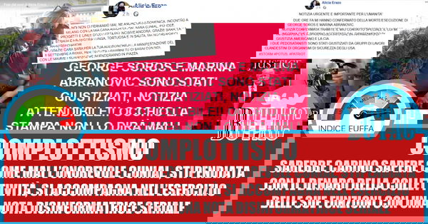 Alicia Erazo, QAnon, ByoBlu, Sara Cunial e la disinformazione