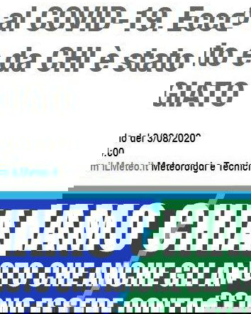 Il Meteo, i gatti e il sensazionalismo da Covid-19