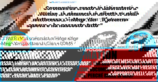 Li-Meng Yan e il virus creato in laboratorio