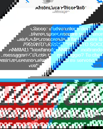 Mi aiuti a far crescere la pagina?