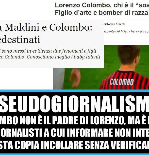 Lorenzo Colombo, figlio d’arte? article-post