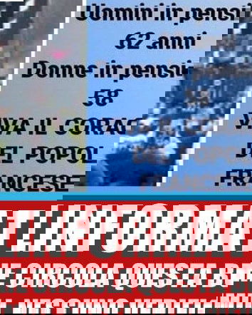 La disinformazione che non smette di girare