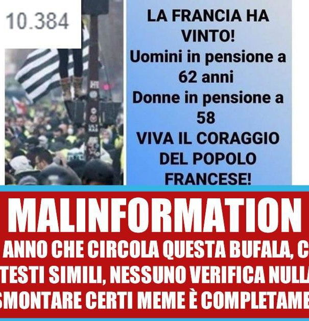 La disinformazione che non smette di girare article-post
